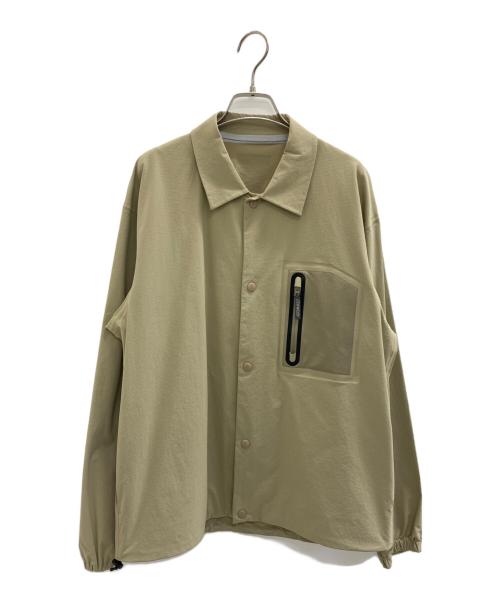 GRAMICCI（グラミチ）GRAMICCI (グラミチ) FREAK'S STORE (フリークスストア) コーチジャケット ベージュ サイズ:Mの古着・服飾アイテム