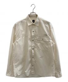 THE NORTH FACE（ザ ノース フェイス）の古着「ロングスリーブヌプシシャツ」｜ベージュ