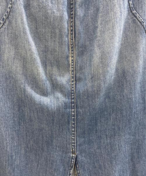 DIESEL（ディーゼル）DIESEL (ディーゼル) インディゴシャンブレースカート ブルー サイズ:25の古着・服飾アイテム
