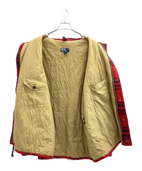 POLO RALPH LAUREN（ポロ・ラルフローレン）POLO RALPH LAUREN (ポロ・ラルフローレン) ハンティングジャケット レッド サイズ:SIZE XXLの古着・服飾アイテム