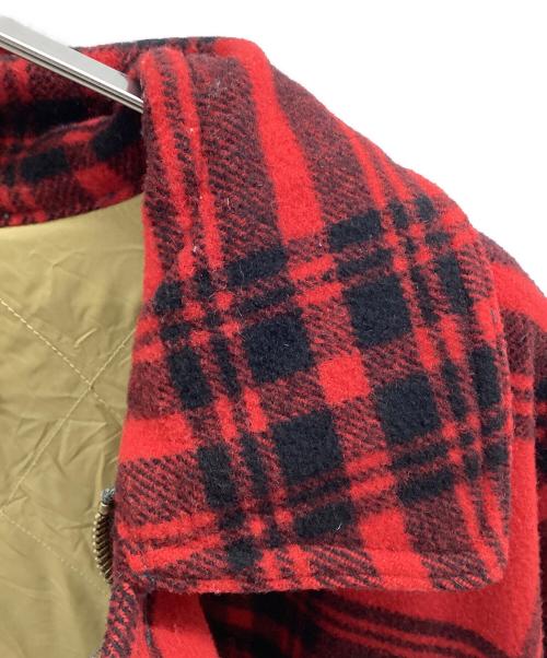 POLO RALPH LAUREN（ポロ・ラルフローレン）POLO RALPH LAUREN (ポロ・ラルフローレン) ハンティングジャケット レッド サイズ:SIZE XXLの古着・服飾アイテム