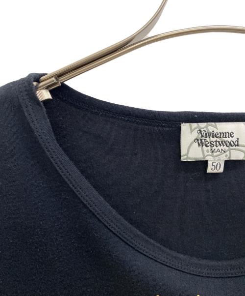 Vivienne Westwood（ヴィヴィアンウエストウッド）Vivienne Westwood (ヴィヴィアンウエストウッド) 半袖カットソー ブラック サイズ:50の古着・服飾アイテム