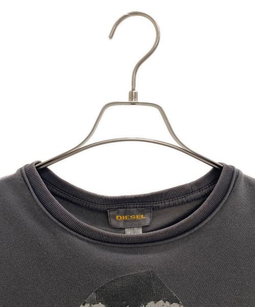 DIESEL（ディーゼル）DIESEL (ディーゼル) 半袖カットソー グレー サイズ:Mの古着・服飾アイテム