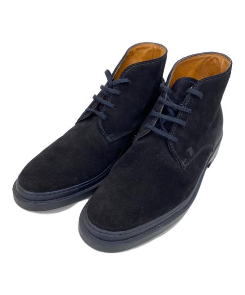 TOD'S（トッズ）TOD'S (トッズ) ショートブーツ ブラック サイズ:23.5の古着・服飾アイテム