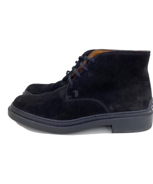 TOD'S（トッズ）TOD'S (トッズ) ショートブーツ ブラック サイズ:23.5の古着・服飾アイテム