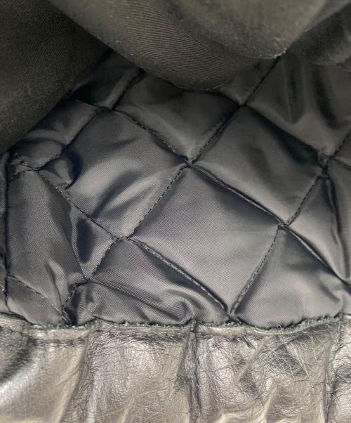 PERFECTO by Schot（パーフェクト バイ ショット）PERFECTO by Schot (パーフェクト バイ ショット) レザーライダースジャケット ブラック サイズ:36の古着・服飾アイテム