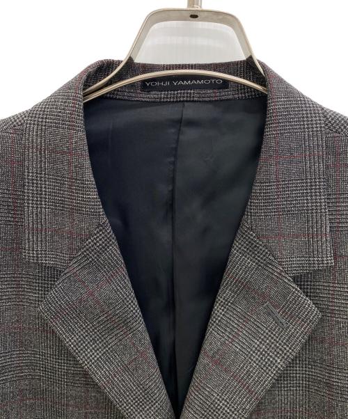 Y's for men（ワイズフォーメン）Y's for men (ワイズフォーメン) テーラードジャケット グレー サイズ:4の古着・服飾アイテム