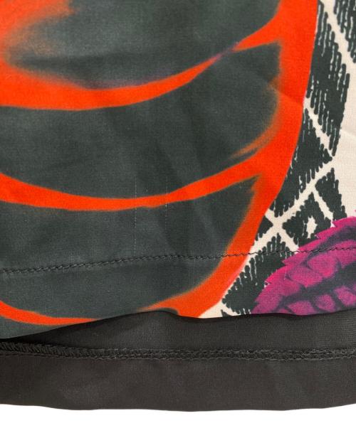 Desigual（デシグアル）Desigual (デシグアル) ノースリーブ・キャミソールワンピース ブラック×レッド サイズ:38の古着・服飾アイテム