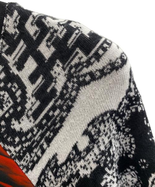 Desigual（デシグアル）Desigual (デシグアル) ノースリーブ・キャミソールワンピース ブラック×レッド サイズ:38の古着・服飾アイテム