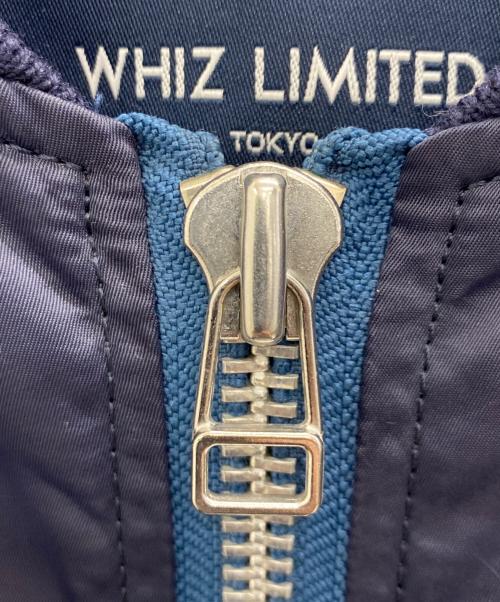 whiz limited（ウィズリミテッド）whiz limited (ウィズリミテッド) MA-1ジャケット ネイビー×グリーン サイズ:Lの古着・服飾アイテム