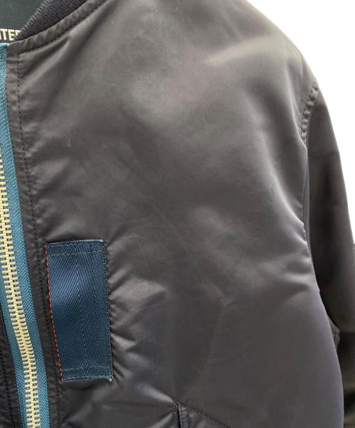 whiz limited（ウィズリミテッド）whiz limited (ウィズリミテッド) MA-1ジャケット ネイビー×グリーン サイズ:Lの古着・服飾アイテム