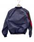 whiz limited (ウィズリミテッド) MA-1ジャケット ネイビー×グリーン サイズ:L：7000円
