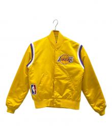 NBA PRODUCT BY STARTER（エヌビーエープロダクト バイ スターター）の古着「LOSANGELS LAKERS」｜イエロー