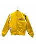 NBA PRODUCT BY STARTER（エヌビーエープロダクト バイ スターター）の古着「LOSANGELS LAKERS」｜イエロー