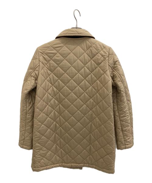 MACKINTOSH（マッキントッシュ）MACKINTOSH (マッキントッシュ) キルティングコート ベージュ×ブラウン サイズ:38の古着・服飾アイテム