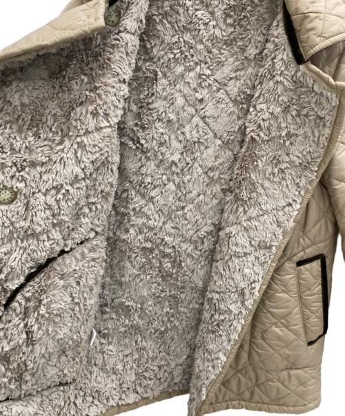 MACKINTOSH（マッキントッシュ）MACKINTOSH (マッキントッシュ) キルティングコート ベージュ×ブラウン サイズ:38の古着・服飾アイテム