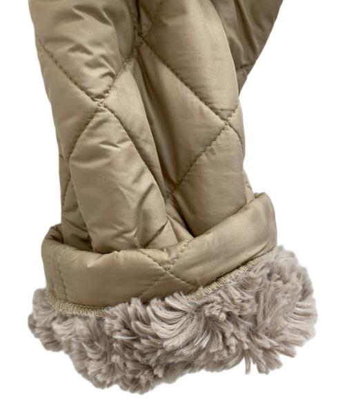 MACKINTOSH（マッキントッシュ）MACKINTOSH (マッキントッシュ) キルティングコート ベージュ×ブラウン サイズ:38の古着・服飾アイテム