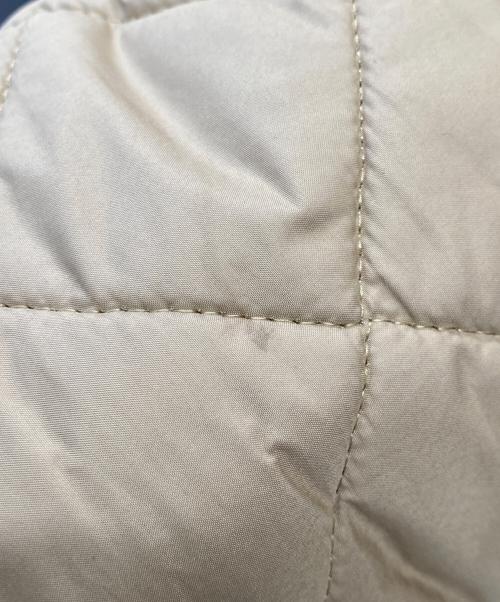 MACKINTOSH（マッキントッシュ）MACKINTOSH (マッキントッシュ) キルティングコート ベージュ×ブラウン サイズ:38の古着・服飾アイテム