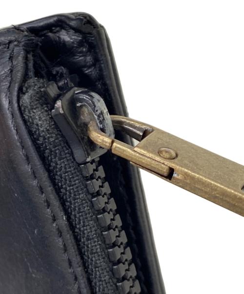 Maison Margiela（メゾンマルジェラ）Maison Margiela (メゾンマルジェラ) 2つ折り財布 ブラックの古着・服飾アイテム