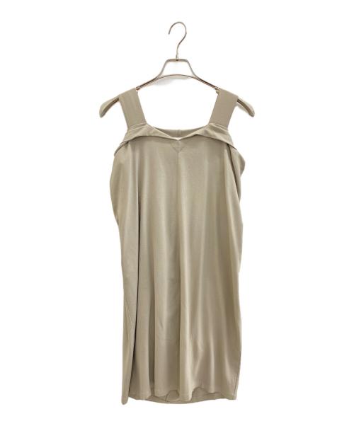Maison Margiela（メゾンマルジェラ）Maison Margiela (メゾンマルジェラ) ノースリーブ・キャミソールワンピース グレー サイズ:38の古着・服飾アイテム