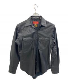 中古・古着通販】RED MOON (レッドムーン) レザージャケット ブラック