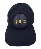 GUCCIグッチ）の古着「キャップ」｜ブラック
