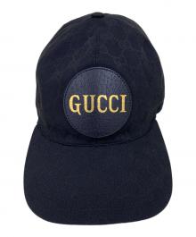 GUCCI（グッチ）の古着「キャップ」｜ブラック