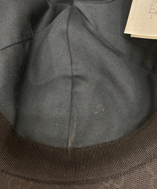 GUCCI（グッチ）GUCCI (グッチ) キャップ ブラックの古着・服飾アイテム