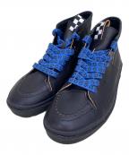 VANS×TAKA HAYASHIバンズ×タカハヤシ）の古着「ハイカットスニーカー」｜ブラック×ブルー