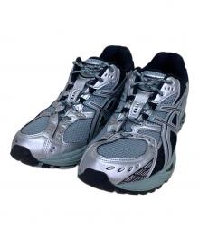 asics（アシックス）の古着「スニーカー」｜グリーン×シルバー