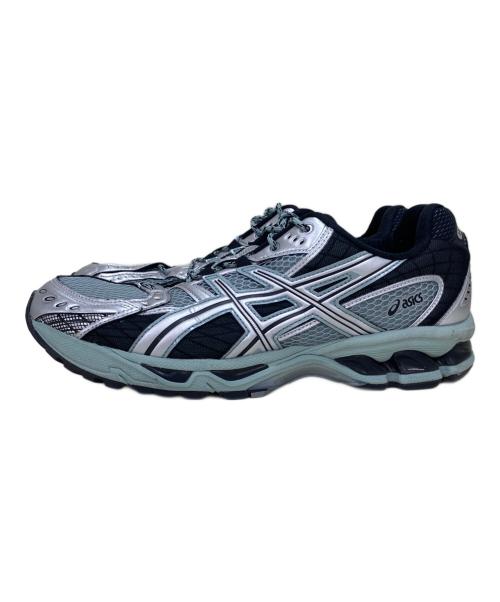 asics（アシックス）asics (アシックス) スニーカー グリーン×シルバー サイズ:28の古着・服飾アイテム