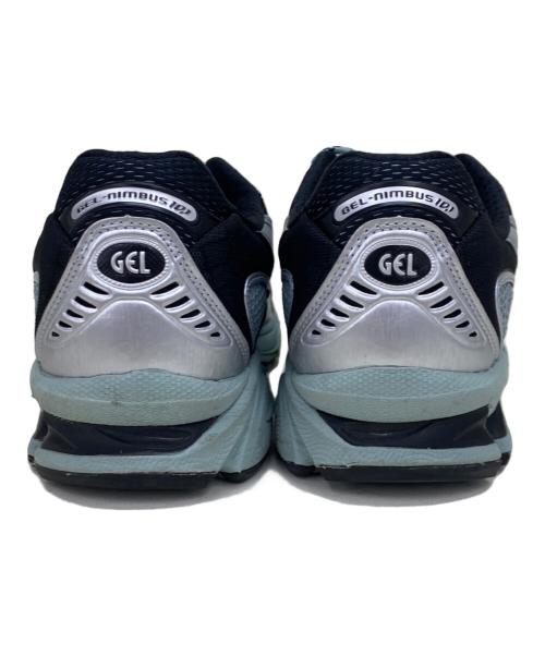 asics（アシックス）asics (アシックス) スニーカー グリーン×シルバー サイズ:28の古着・服飾アイテム