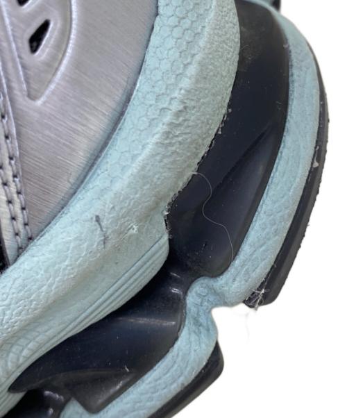 asics（アシックス）asics (アシックス) スニーカー グリーン×シルバー サイズ:28の古着・服飾アイテム