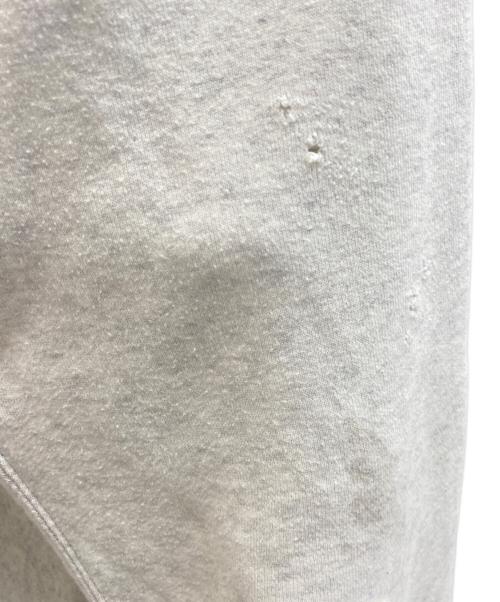 ANCELLM（アンセルム）ANCELLM (アンセルム) AN M CRASH CREWNECK SWEAT SHIRT ライトグレー サイズ:2の古着・服飾アイテム