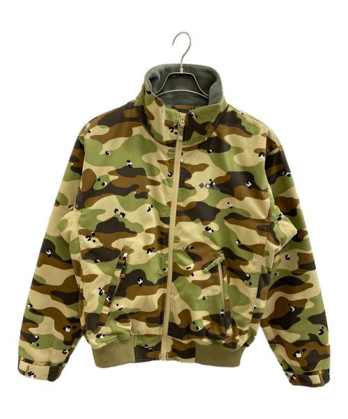 Columbia（コロンビア）Columbia (コロンビア) ロマビスタジャケット カーキ×ブラウン サイズ:Sの古着・服飾アイテム