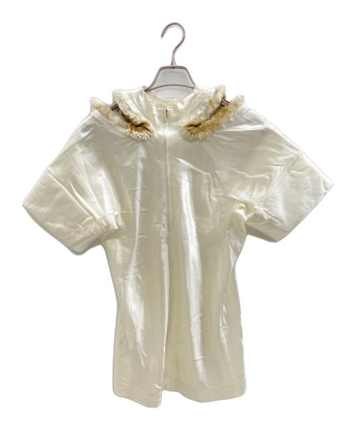 TOGA ARCHIVES（トーガアーカイブス）TOGA ARCHIVES (トーガアーカイブス) 半袖ブラウス アイボリー サイズ:36の古着・服飾アイテム