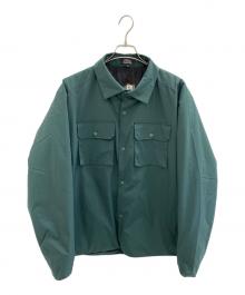 Abu Garcia（アブガルシア）の古着「パデッドシャツアウター」｜グリーン