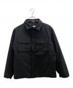 Abu Garciaアブガルシア）の古着「パデッドシャツアウター」｜ブラック