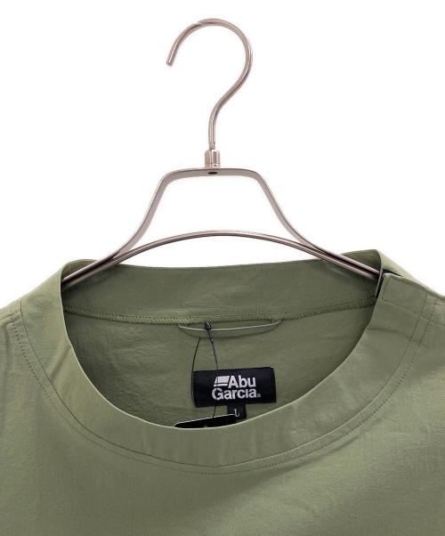 Abu Garcia（アブガルシア）Abu Garcia (アブガルシア) ウォーターレジスタント フィッシングTシャツ オリーブ サイズ:L 未使用品の古着・服飾アイテム