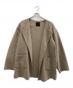 Spick and Spanスピックアンドスパン）の古着「ノーカラーコート」｜ベージュ