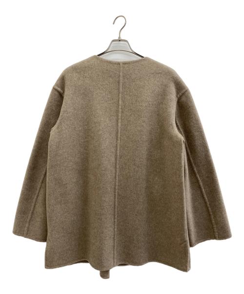 Spick and Span（スピック＆スパン）Spick and Span (スピックアンドスパン) ノーカラーコート ベージュ サイズ:38の古着・服飾アイテム