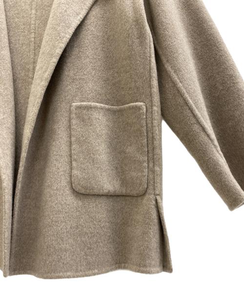 Spick and Span（スピック＆スパン）Spick and Span (スピックアンドスパン) ノーカラーコート ベージュ サイズ:38の古着・服飾アイテム