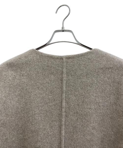 Spick and Span（スピック＆スパン）Spick and Span (スピックアンドスパン) ノーカラーコート ベージュ サイズ:38の古着・服飾アイテム