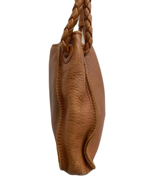 BOTTEGA VENETA（ボッテガベネタ）BOTTEGA VENETA (ボッテガベネタ) ショルダーバッグ ブラウンの古着・服飾アイテム