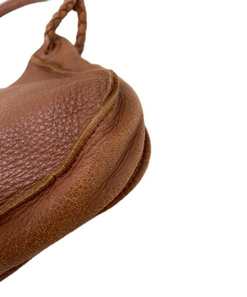 BOTTEGA VENETA（ボッテガベネタ）BOTTEGA VENETA (ボッテガベネタ) ショルダーバッグ ブラウンの古着・服飾アイテム