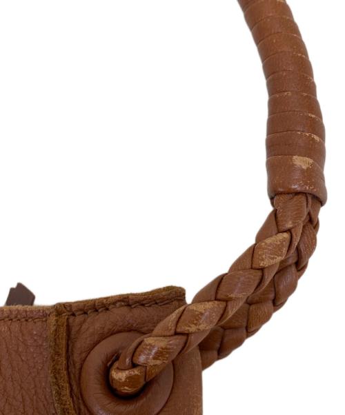 BOTTEGA VENETA（ボッテガベネタ）BOTTEGA VENETA (ボッテガベネタ) ショルダーバッグ ブラウンの古着・服飾アイテム