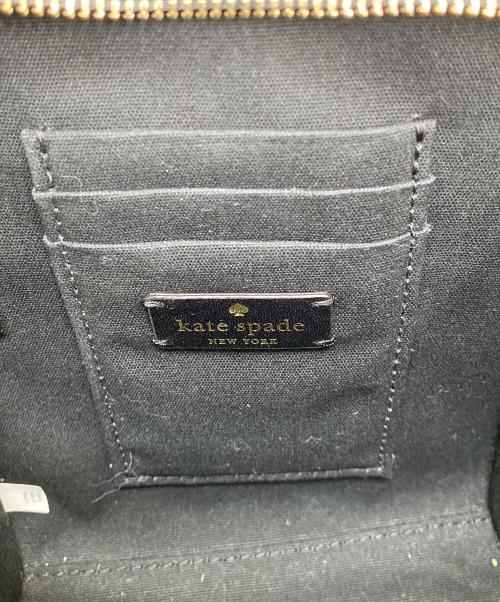 Kate Spade（ケイトスペード）Kate Spade (ケイトスペード) 2WAYバッグ ブラック×ホワイトの古着・服飾アイテム