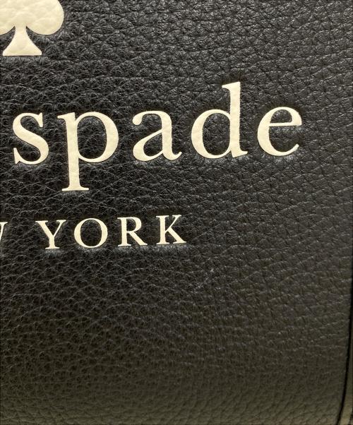 Kate Spade（ケイトスペード）Kate Spade (ケイトスペード) 2WAYバッグ ブラック×ホワイトの古着・服飾アイテム