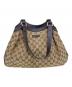 GUCCI（グッチ）の古着「トートバッグ」｜ベージュ×ブラウン