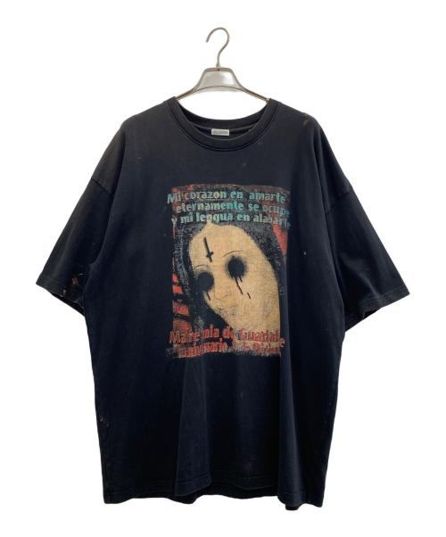 WILLY CHAVARRIA（ウィリーチャバリア）WILLY CHAVARRIA (ウィリーチャバリア) 半袖カットソー ブラック サイズ:Lの古着・服飾アイテム